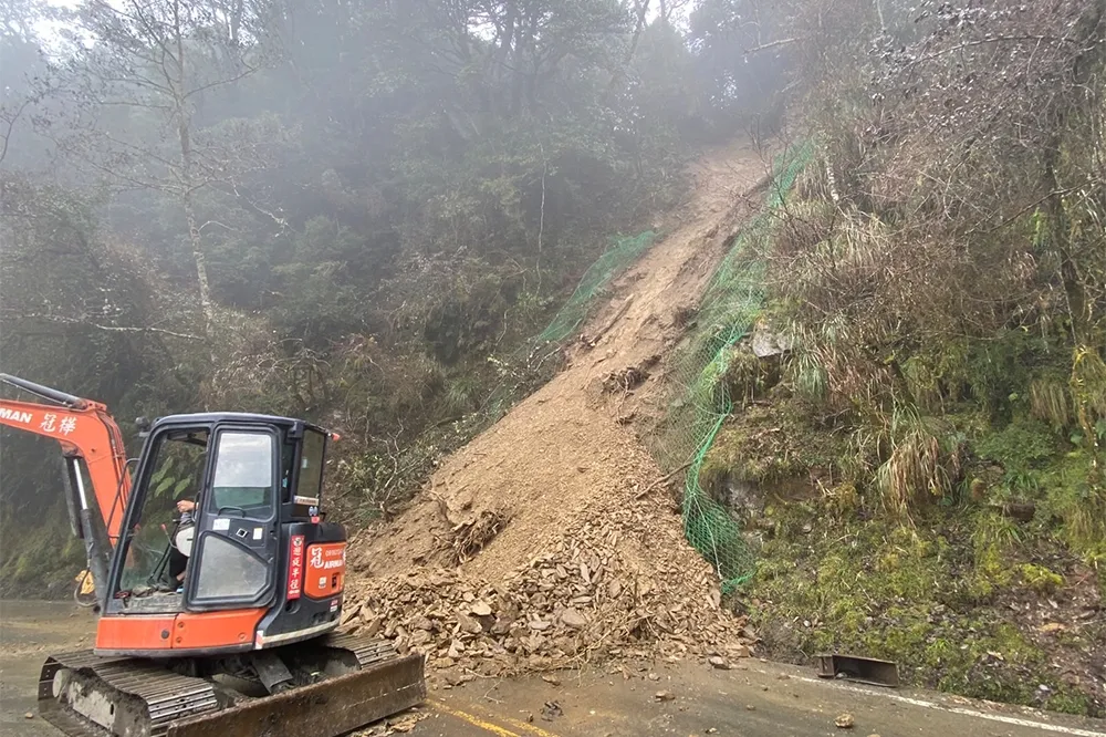 元旦曙光追不到了！太平山遊樂區道路坍方　明將延後開園