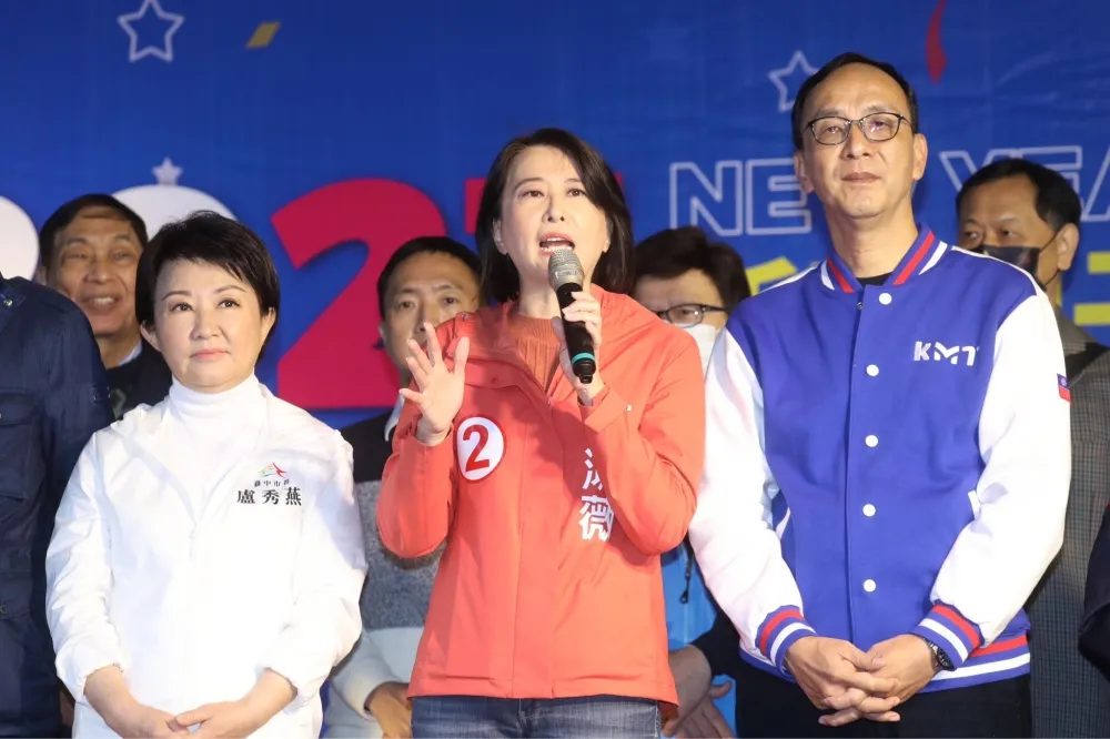 台北市立委補選黃金周　朱立倫、盧秀燕合體拉抬王鴻薇