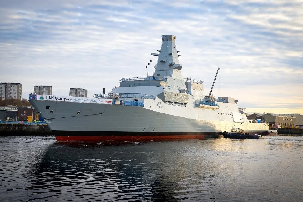 【有片】英「格拉斯哥號」進入艤裝階段　26型巡防艦計畫新里程碑