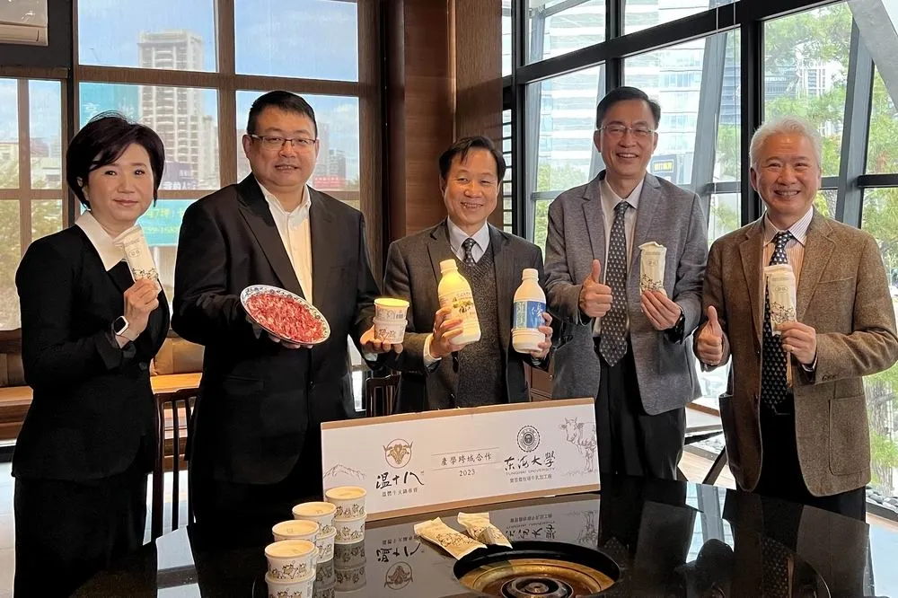 東海大學乳品攜手溫十八餐廳搶進餐飲冰品市場