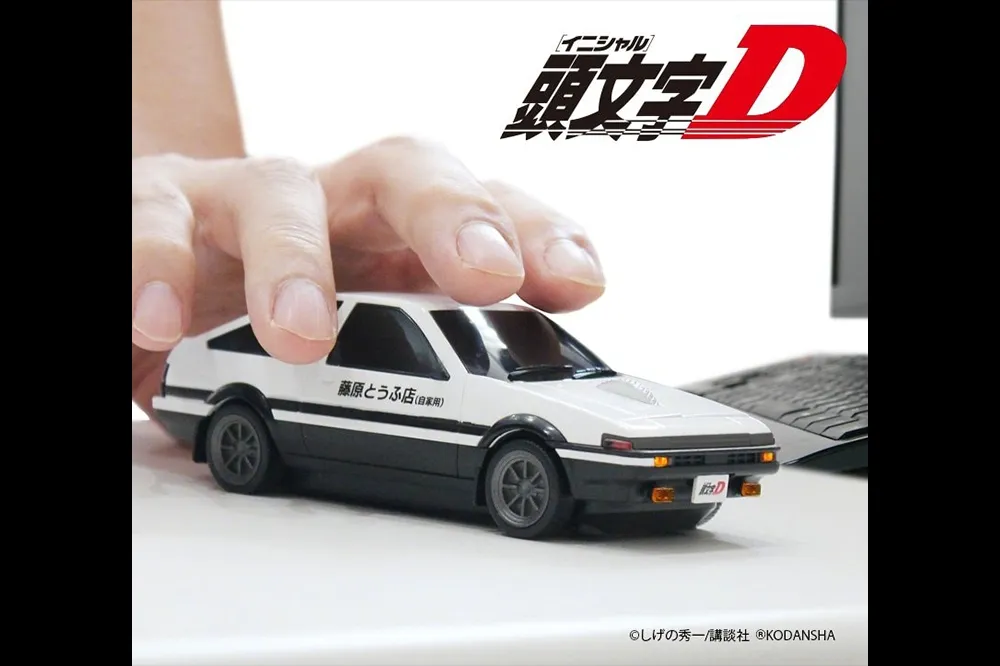 快，還要再快《頭文字 D 》推出 AE86 造型無線滑鼠