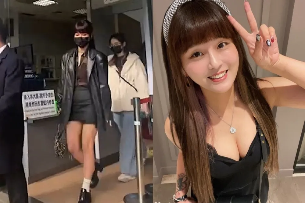 丟丟妹爆婚變！與尪隔空交火遭控侵占4000萬　穿黑色薄紗赴地院調解