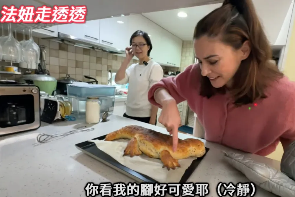 法國妞用野生酵母挑戰造型麵包　驚嘆酥脆口感很不錯