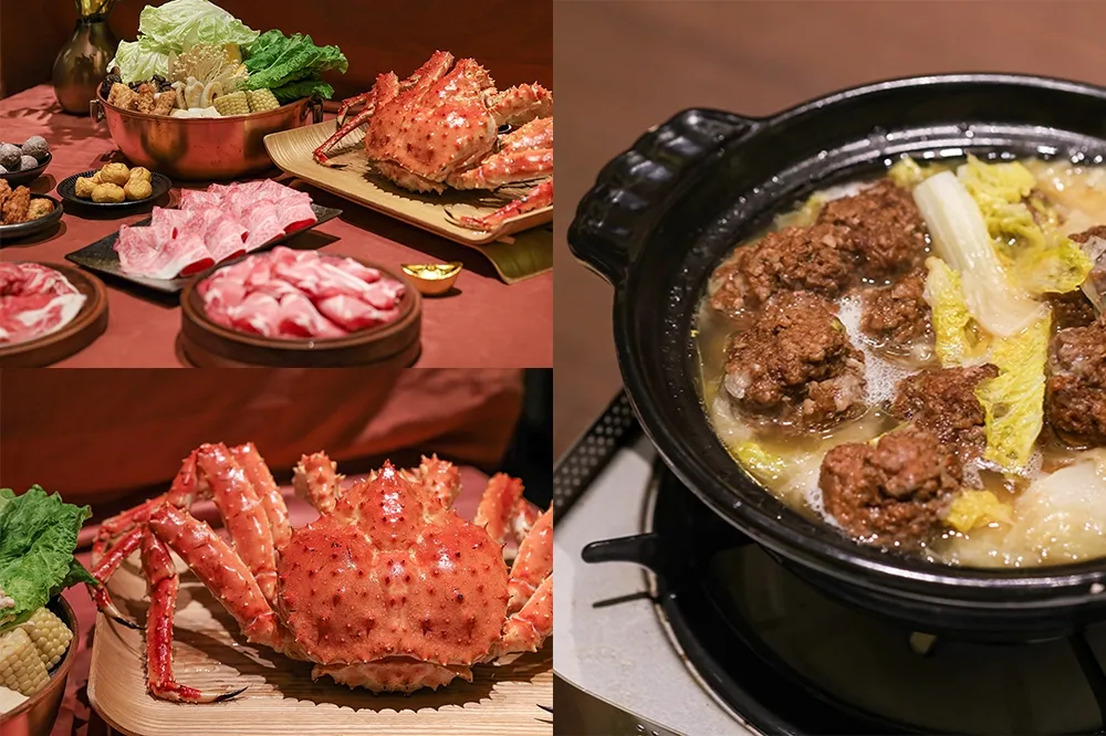 【年菜菜單片】橘色涮涮屋「年菜組合」帝王蟹、龍蝦、和牛必吃　加碼「年菜回春食譜」要筆記
