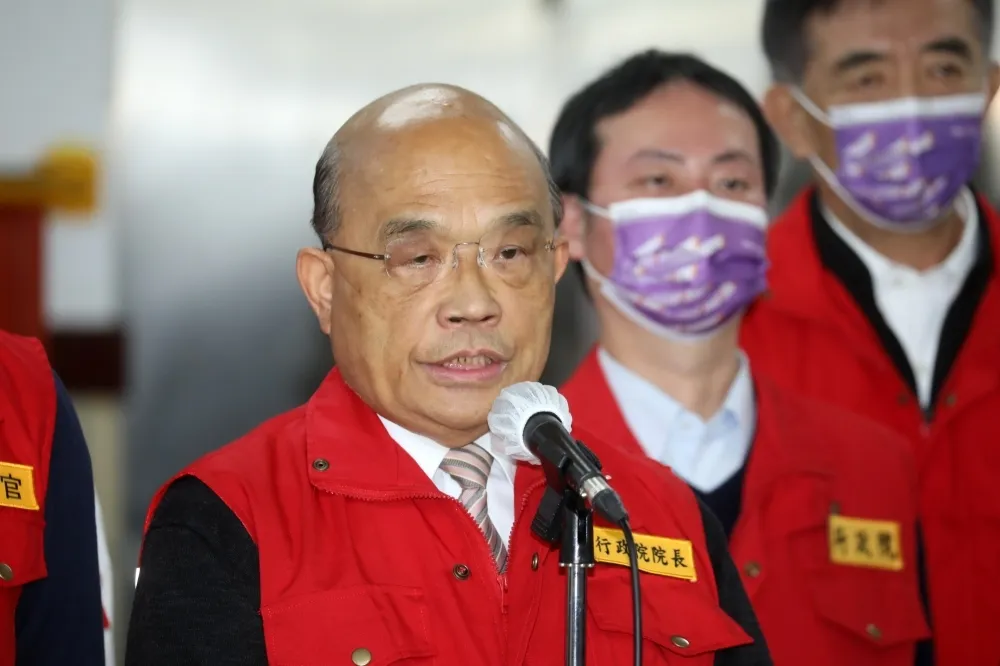 行政院長蘇貞昌將卸任　辦公室已陸續打包