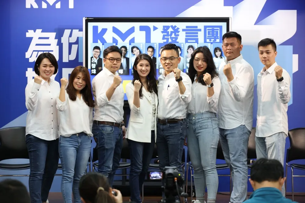 平均年齡僅30歲！國民黨嶄新發言人團曝光　洪孟楷：展現改革決心盼獲人民信任