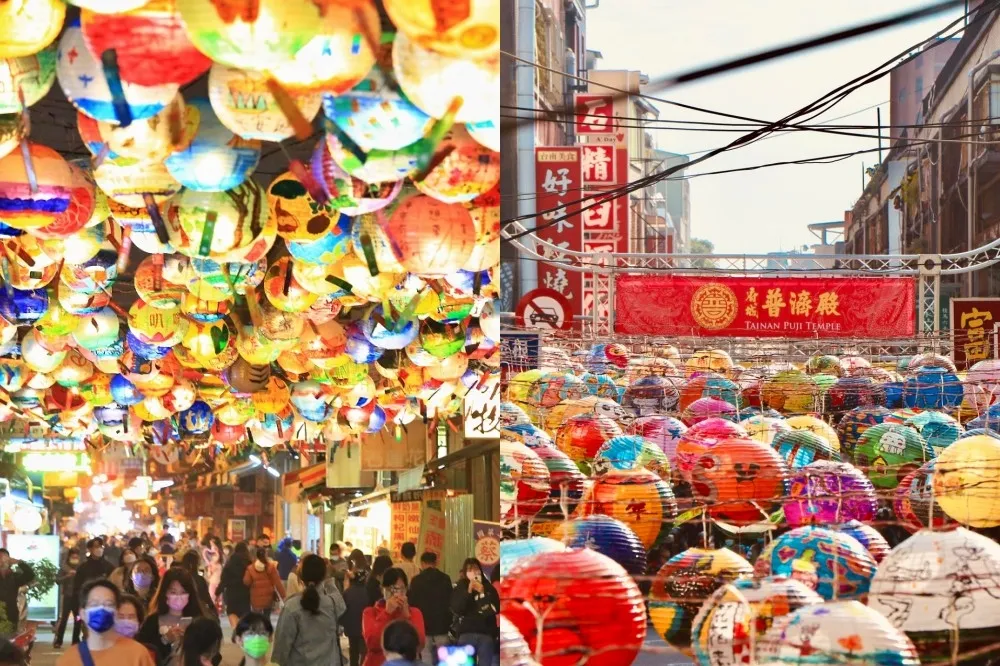 2023 台南普濟燈會重磅登場！1600 盞燈籠海壯觀必拍　賞燈順吃國華街美食