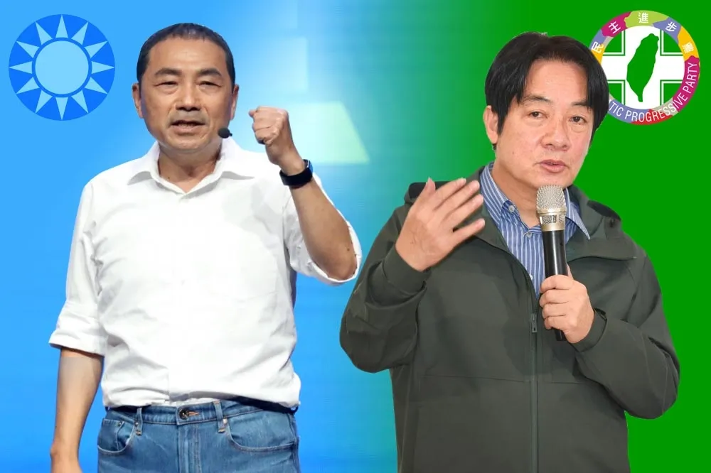 【民意基金會總統民調】國民黨侯友宜郭台銘緊咬　民進黨賴清德支持度過半狠甩陳建仁