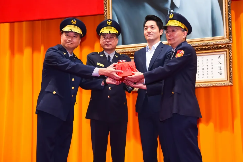北市警局長張榮興上任　曾被質疑監控藍委今稱「警察沒有顏色之分」