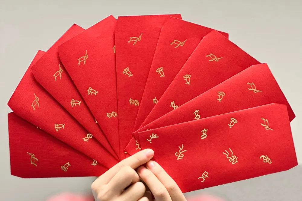 馬英九自製兔年紅包袋　小年夜到初九全台走春29個地點可領