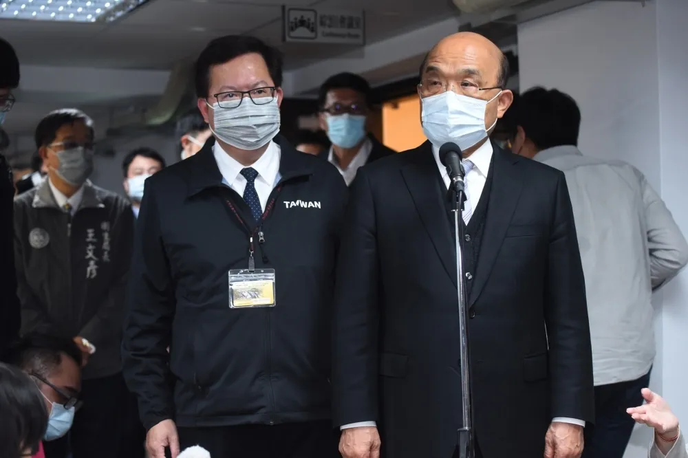 讚蘇貞昌是「從政者的典範」　鄭文燦：人民將為其施政給予高度評價