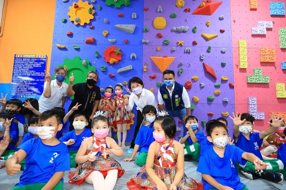 台中市力推兒童專屬運動空間　鼓勵親子規律運動