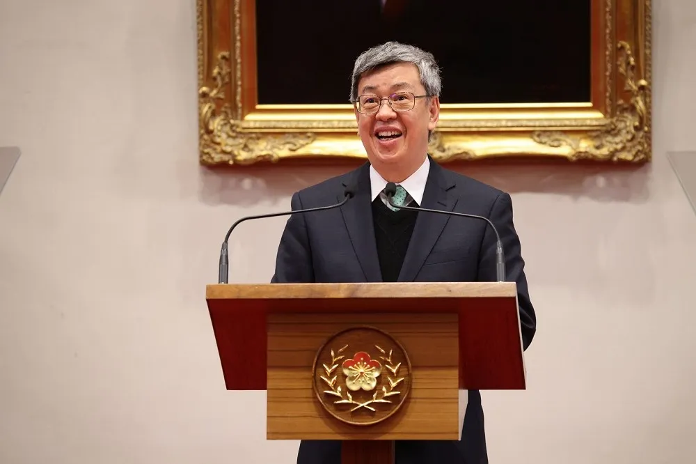陳建仁接閣揆肯定蘇貞昌政績　讚：蘇院長很棒，有你台灣真好