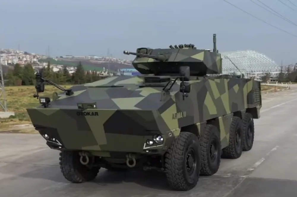 【有片】土耳其推出40噸級ARMA II 八輪甲車　防禦力佳還具兩棲能力受矚目
