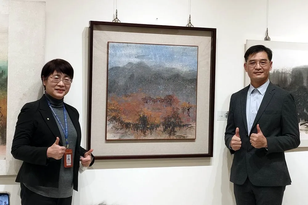 93歲老頑童寧可「緣在此山中」藝文特展大墩文化中心登場
