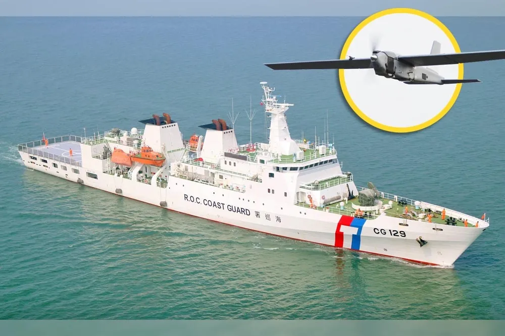 海巡新型3000噸巡護船首納彈射型無人機系統　14日開標船廠興趣缺缺恐流標