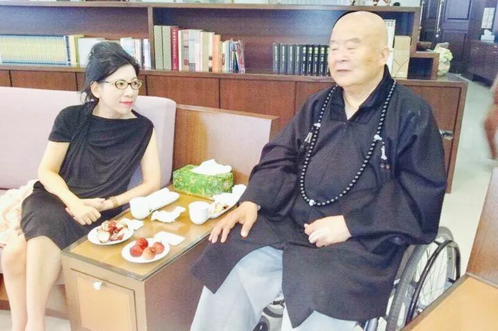 【星雲大師圓寂】淚憶相見過往「最後見面成訣別」　陳文茜：面對死亡他充滿智慧　