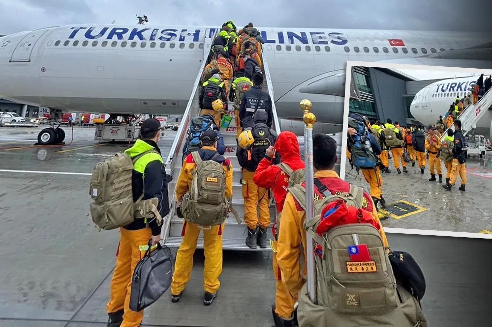 【英雄片】第二批搜救隊90人集結赴土耳其救援　陳建仁今晚9點機場授旗勉勵