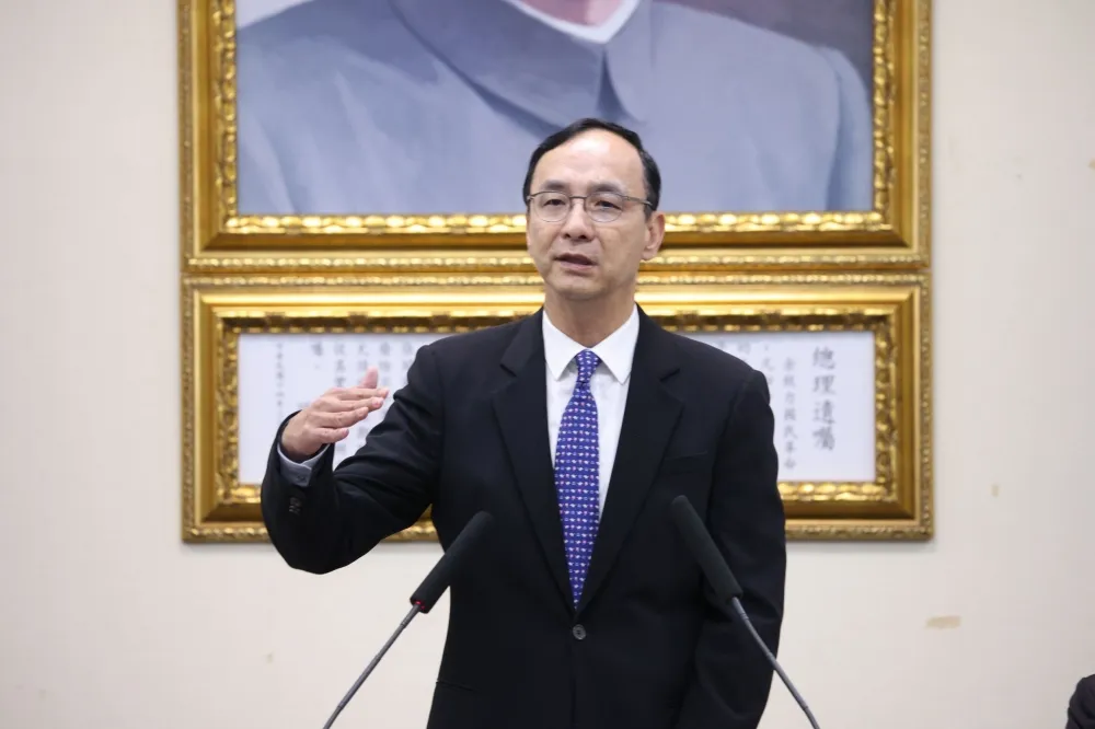 朱立倫重申夏立言訪中「以交流代替交惡」　轟民進黨雙標：說一套做一套