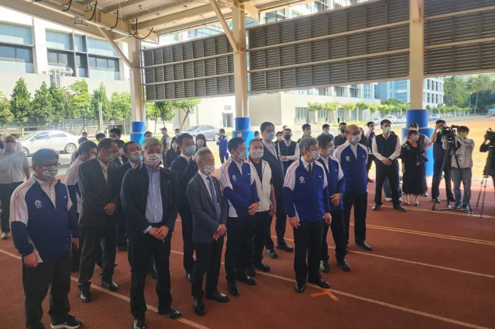 田徑國手捷報頻傳　陳建仁視察國訓中心宣布將設「國家運動科學中心」