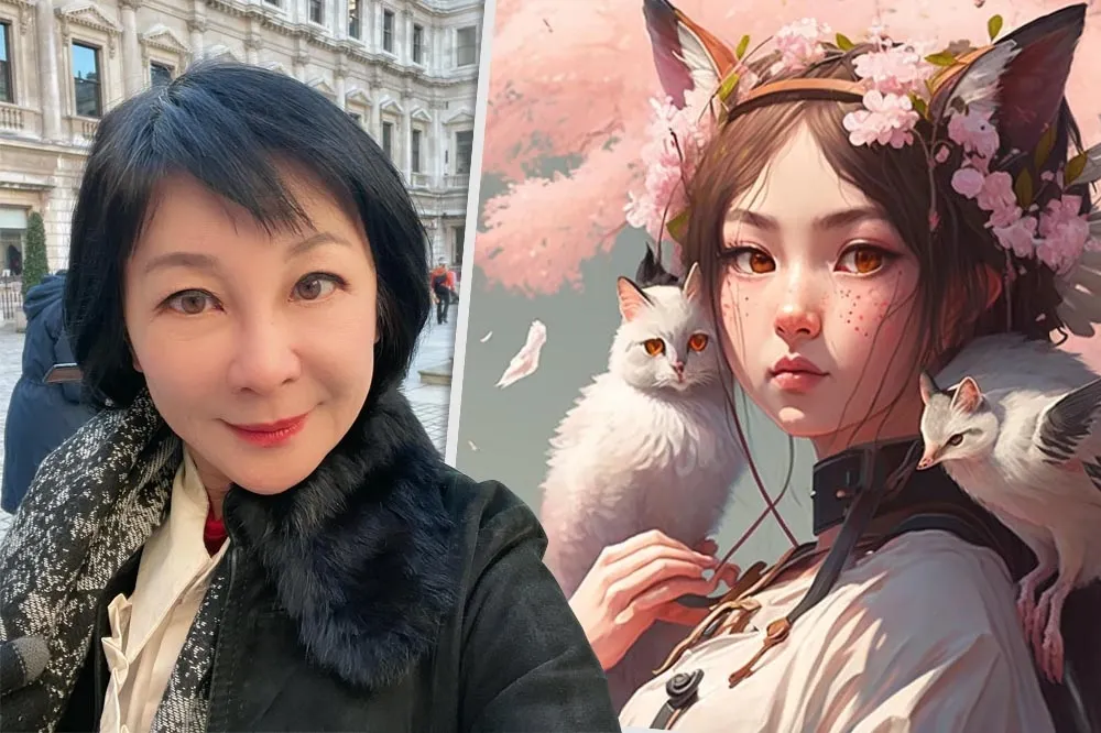 吳淡如貼「電腦繪圖作品」被抓包是AI畫的　遭批硬凹還被炎上