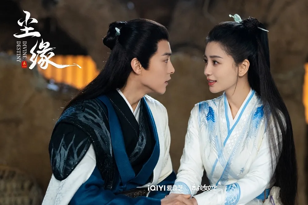 Angelababy、馬天宇新戲《塵緣》預告曝光被酸爆　兩人瞪眼演法挨轟：兩根木頭