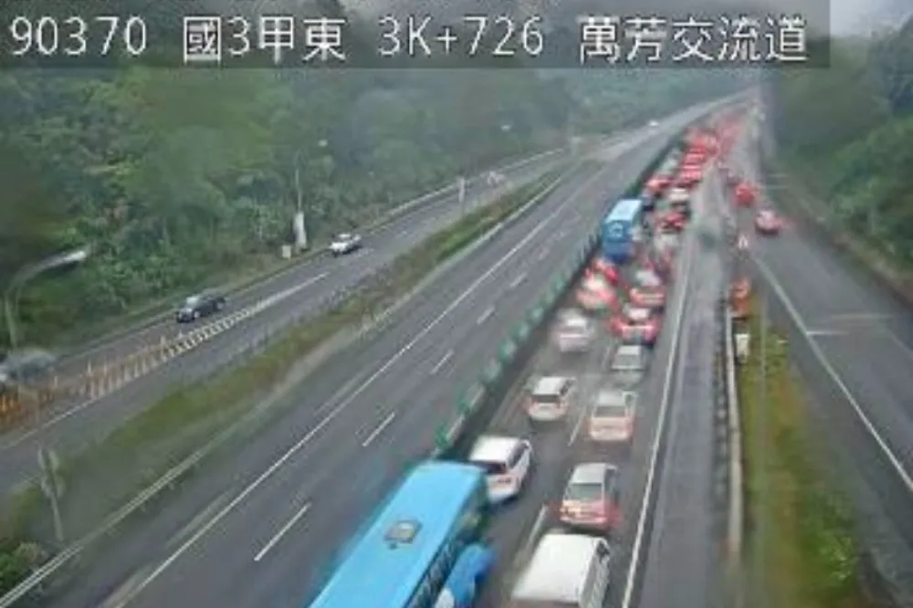 228連假首日國道多處車速不到40公里　國道、易壅塞路段、管制措施一次看