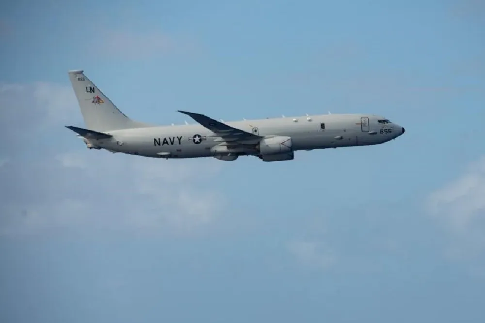美軍P-8A巡邏機穿越台海　解放軍跳腳稱危及台海和平與穩定