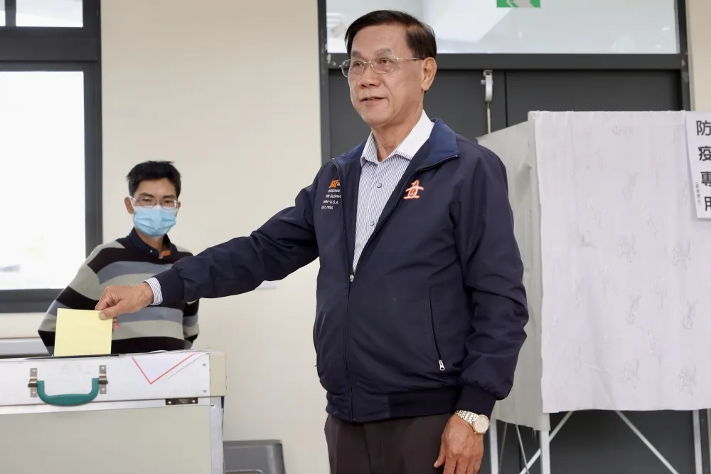 南投立委補選投票心情輕鬆　林明溱：對自己有信心