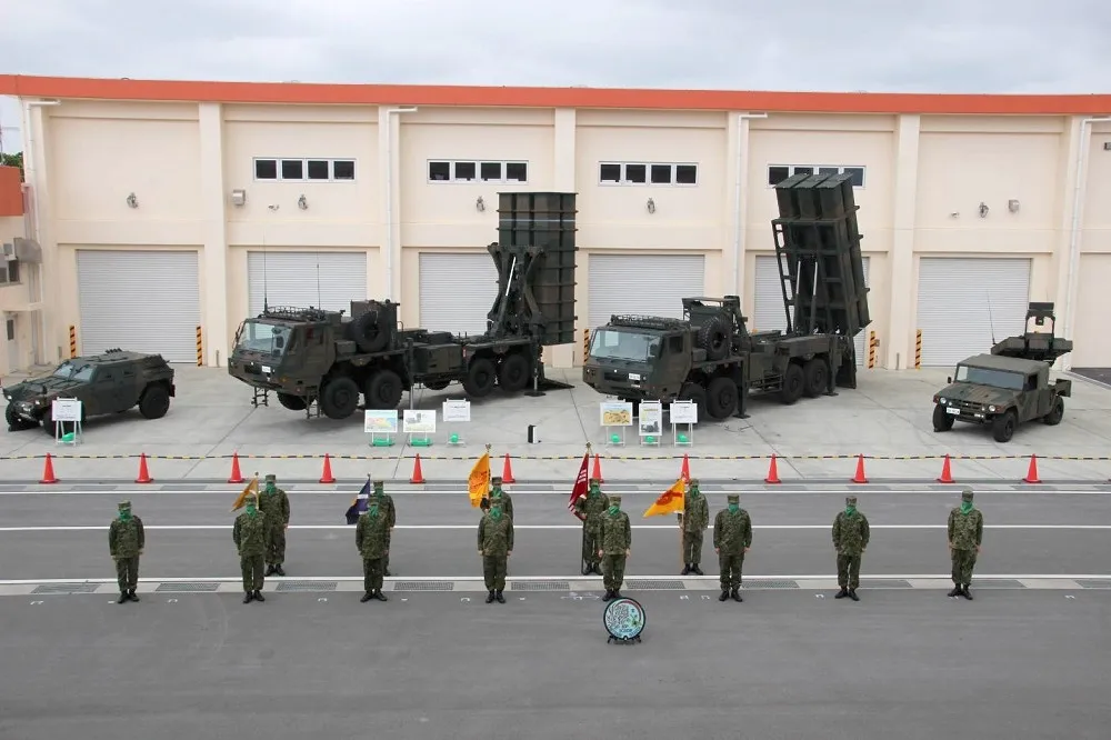 【有片】日本陸上自衛隊逾百輛車進駐石垣島　準備本月中旬正式啟用
