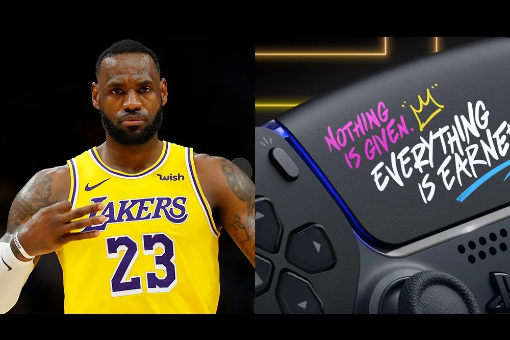 創造無限！PlayStation 和 NBA 傳奇球星 LeBron James 推出聯名 PS5 手把