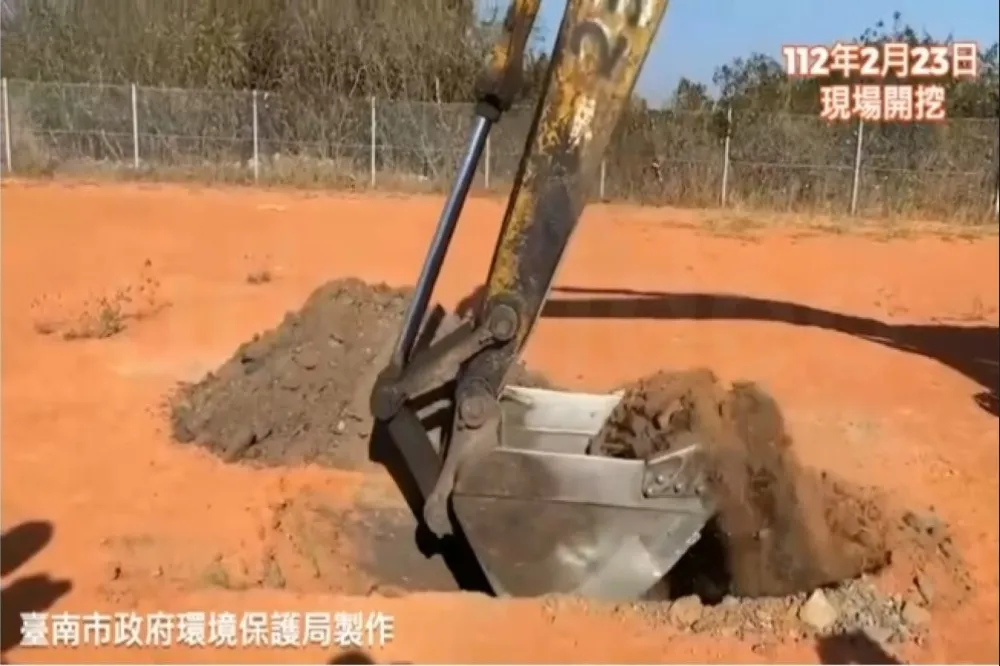 台南學甲掩埋場開挖送檢結果出爐　台南市府：重金屬濃度符合規定