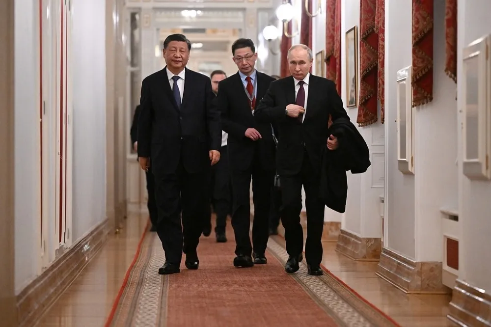 【習近平訪俄】習近平稱2024年總統大選　人民仍將支持普丁連任