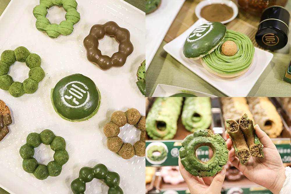 抹茶季登場！Mister Donut x 一〇八抹茶茶廊「甜甜圈版蕨餅、大判燒」初登場　新品優惠買 6 送 3