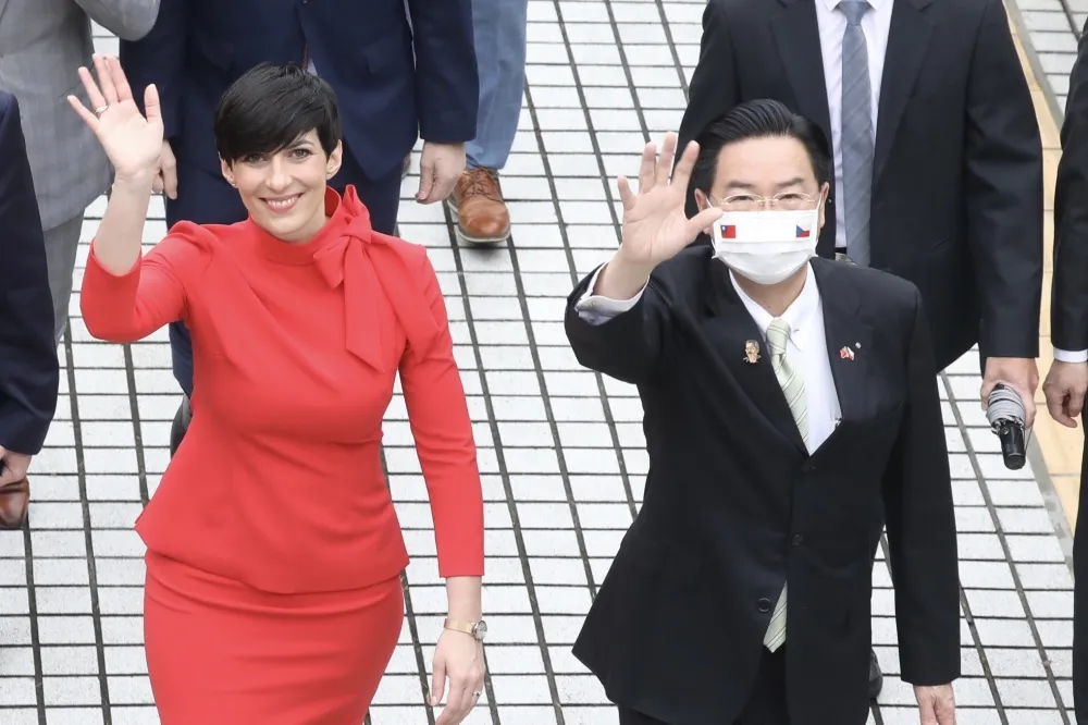 捷克眾議長艾達莫娃呼籲國際支持台灣　「這是阻止極權主義唯一途徑」