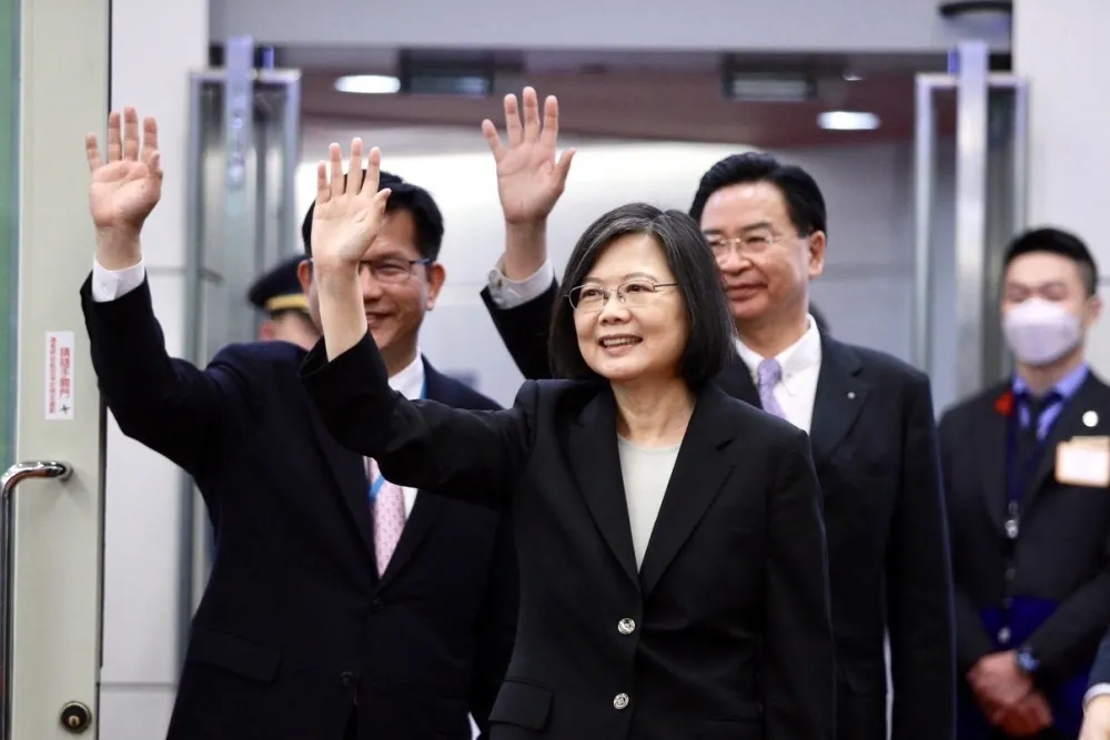 蔡總統將過境美國　中國外交部：已多次向美方提嚴正交涉