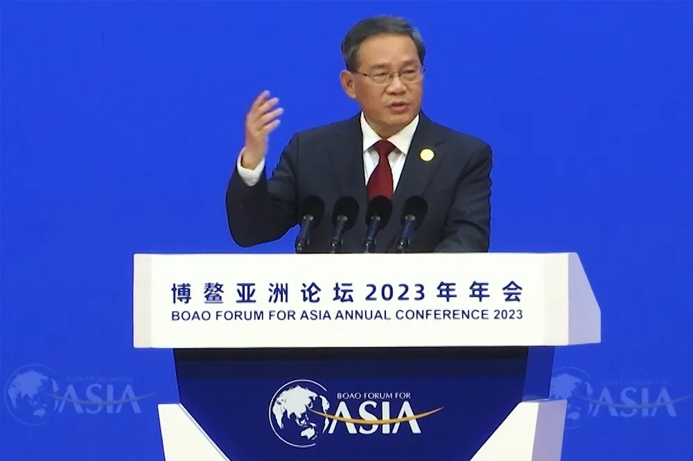 李強出任中國總理後首次公開談話　籲珍惜和平、反對單邊制裁