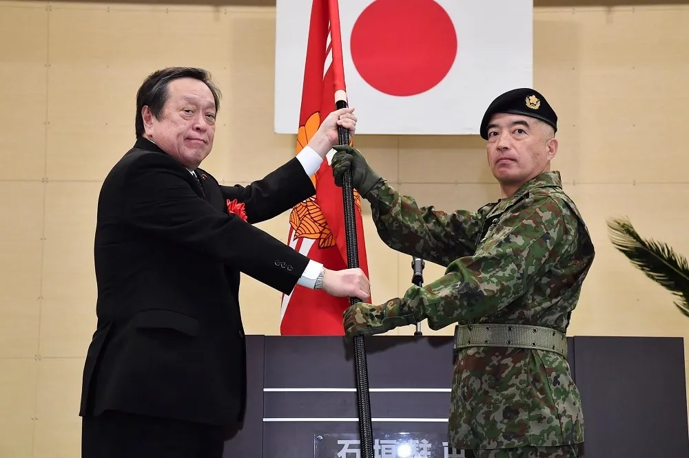 【有片】日本防相出席陸自「石垣駐屯地」開設儀式　直指為嚇阻中國威脅