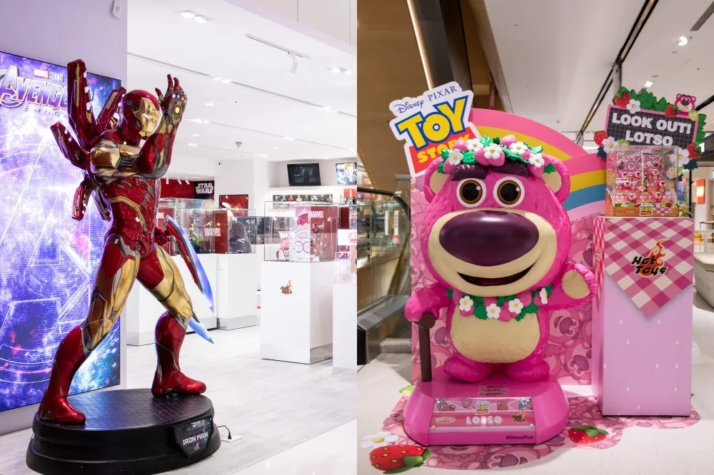 全台首間「Hot Toys 限定店」登陸信義區！台北限定「鋼鐵人與美國隊長套組」粉絲必收