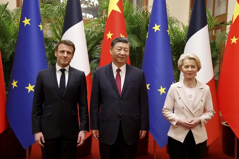 歐盟執委會主席馮德萊恩訪中　習近平：指望中國在台灣問題妥協是「痴心妄想」