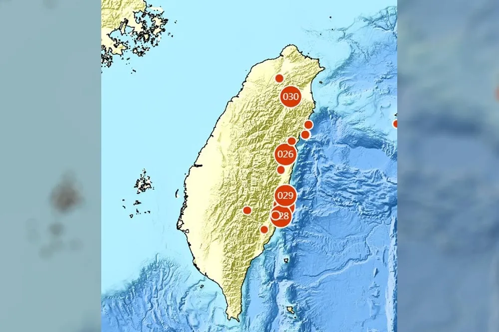 地牛一夜4震！規模最大4.8北東有感　網友熱議「房子在跳超抖」