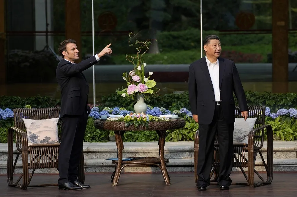 馬克宏搞砸台灣議題　華爾街日報痛批：削弱嚇阻中國力量