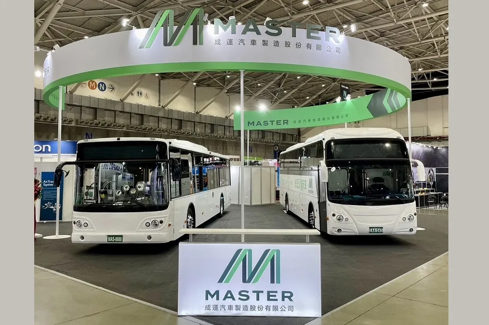 2023智慧移動展　成運汽車首次亮相全國第一輛電動城際巴士