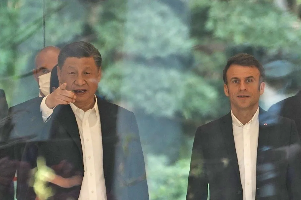 馬克宏對台海論述風波延燒　法國在台協會：法對台議題維持一致立場