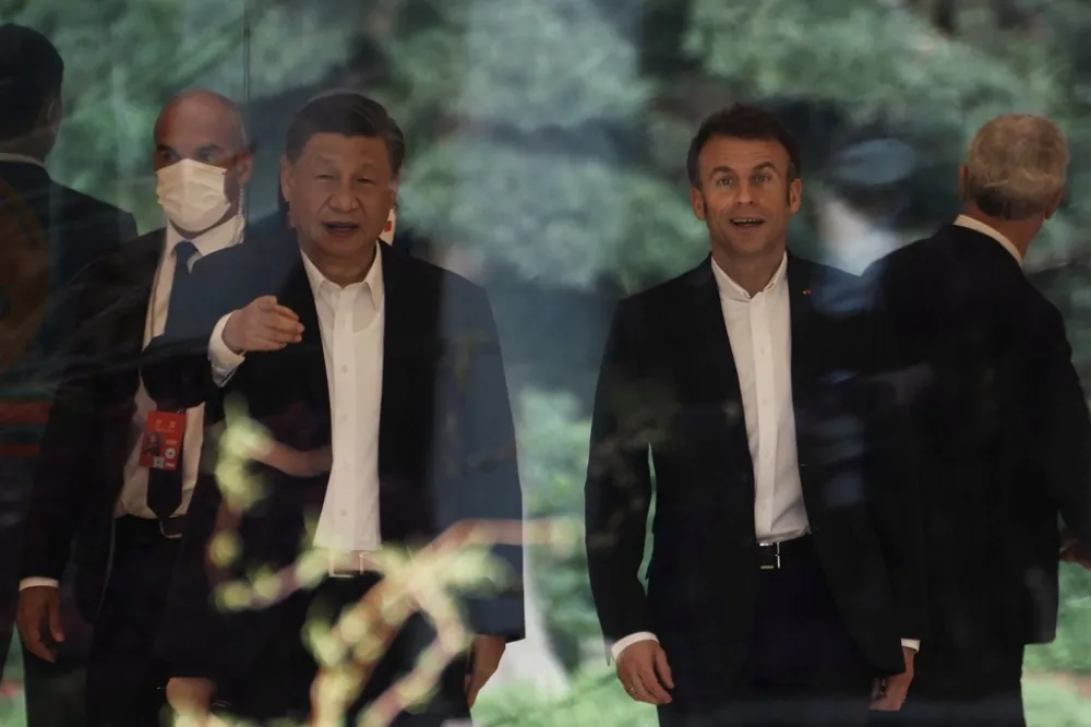 宋國誠專欄：馬克宏的北京之行　高盧雄雞的暗夜亂啼