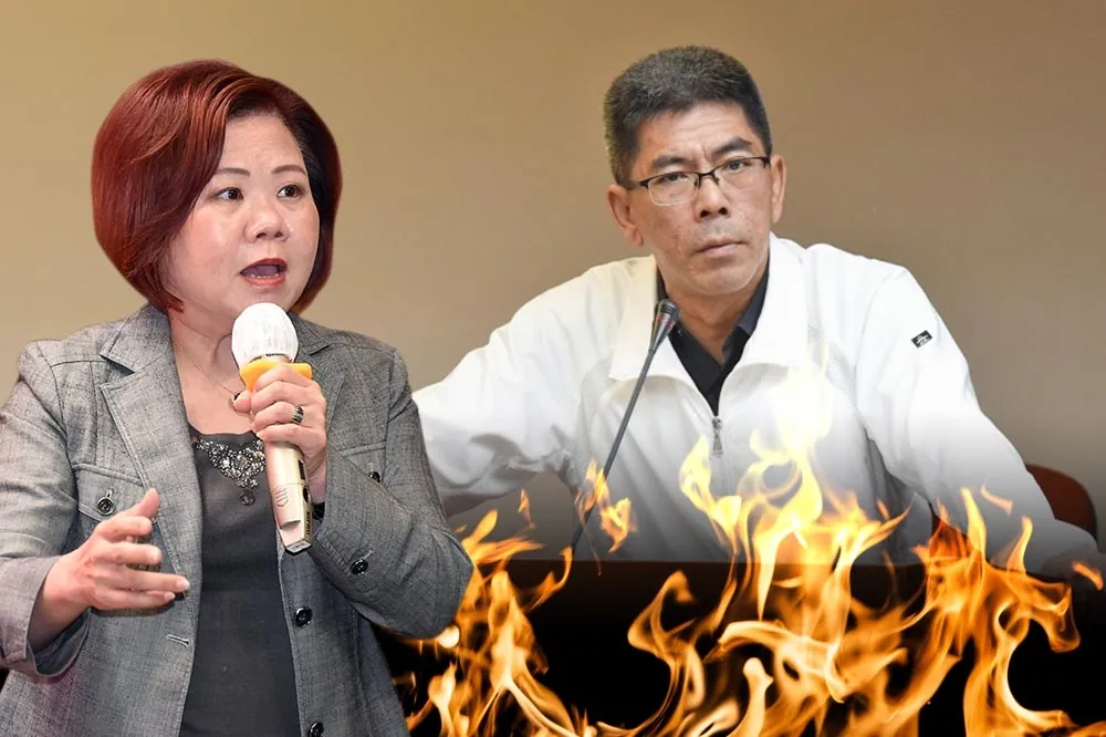 綠委質疑就安基金補助在拍陳其邁馬屁　許銘春淚灑離席怒回：我不幹可以吧