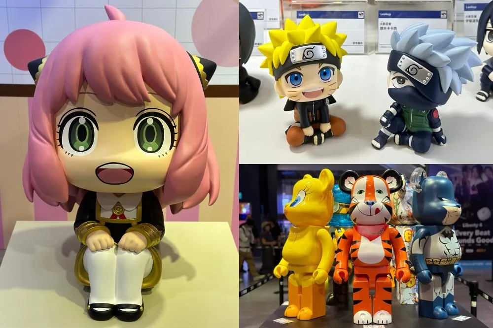 【有片】《間諜家家酒》安妮亞現身三創！「MEGA HOBBY EXPO 2023 台灣」開展免費逛　百款庫柏力克熊同場亮相