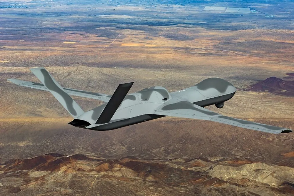 【有片】AI、低軌道衛星通訊加持　MQ-20無人機完成自主飛行測試