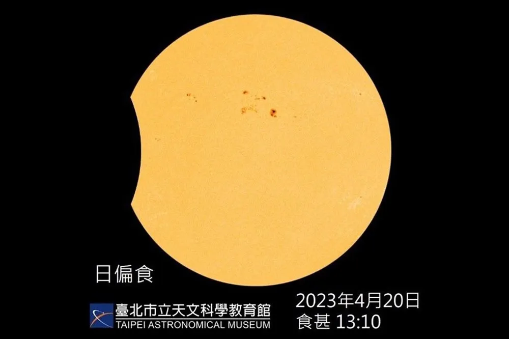 「天狗食日」日偏食今天中午登場　台北天文館直播、錯過再等7年