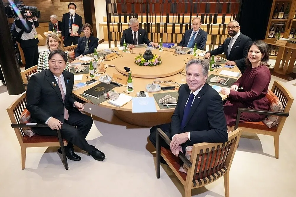 G7外長會議日本輕井澤開幕　強調台海和平穩定重要性